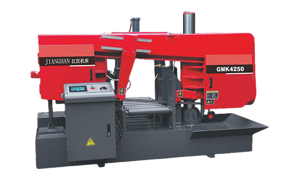 天全GWK4250卧式带锯床（型材专切）